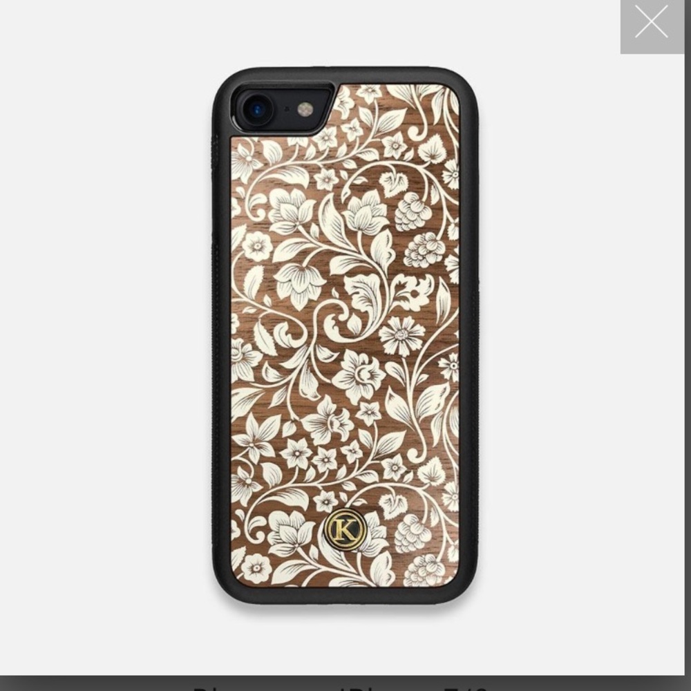 Keyway Wood 7/8 Phone case - Blossom